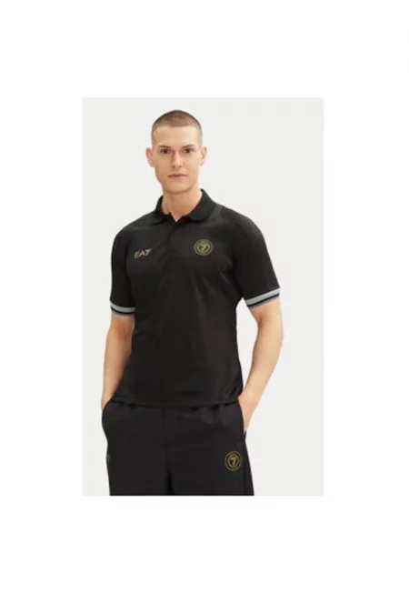 Мъжка поло риза  Emporio Armani - 7M000257 AF13537 - Полиестер - Черен