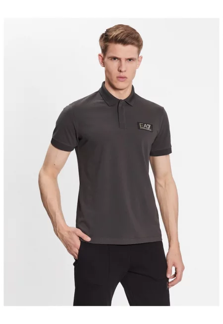 Мъжка поло тениска -  Emporio Armani - Памук - 301875925