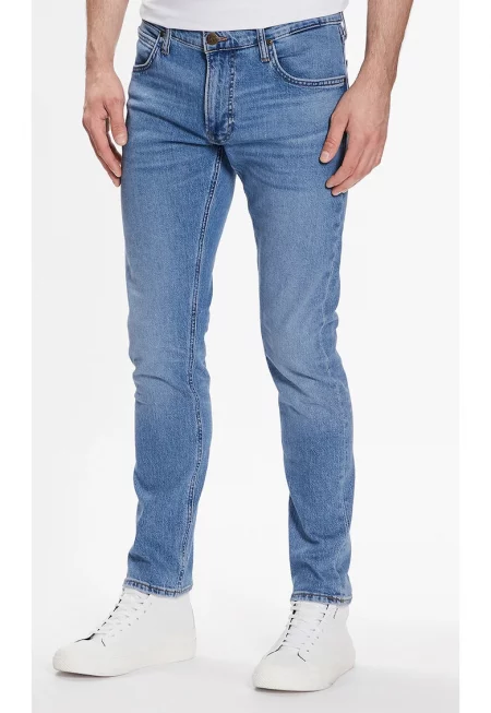 Мъжки дънки  LUKE памук/еластан - син - Син