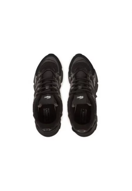 Мъжки спортни обувки - 749SMA0003 -  Текстил - Черен - Черен