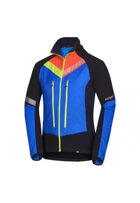 Мъжко яке за ски туризъм Polartec - Alpha - SOLISKO 3 - Оранжев/Син