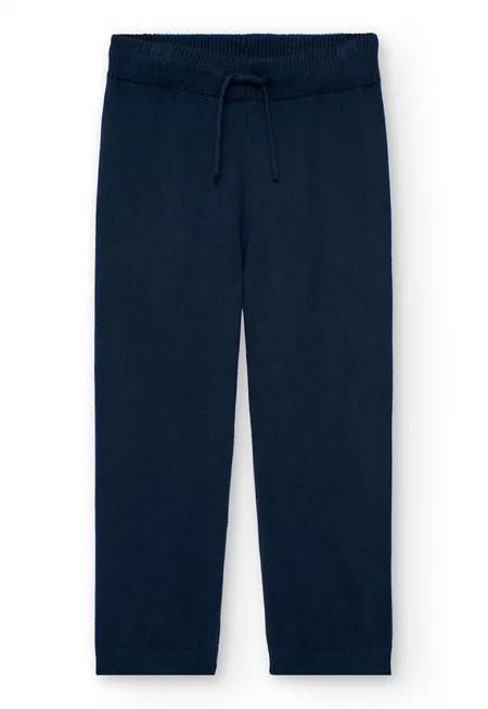 Плетен панталон с връзка