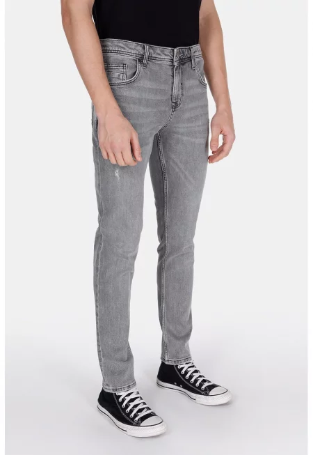 Прави дънки - Tъмносив