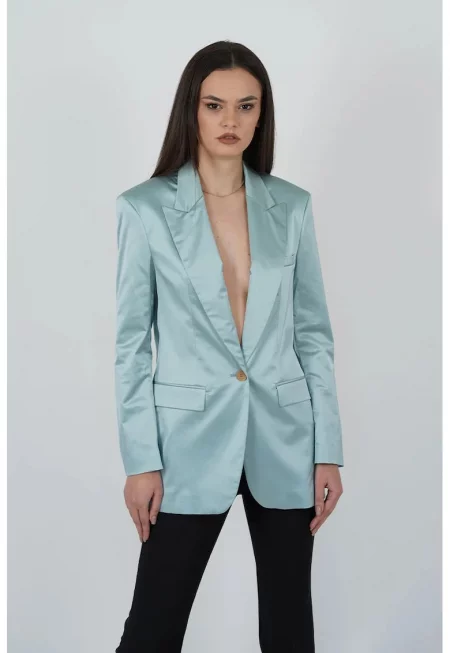 Сако regular fit със закопчаване с един ред копчета JP2 - Зелен