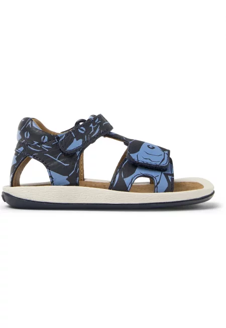 Сандали Bicho 210433 с велкро - Син