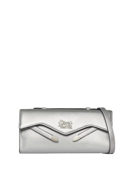 SECRET PON PON - Клъч Eolara Lux с метален ефект