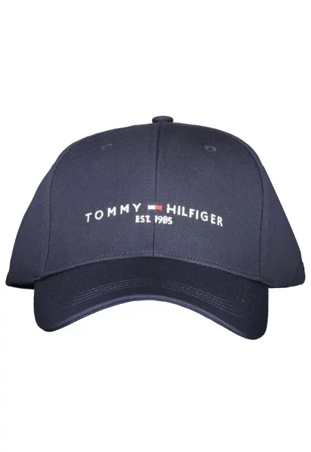 Шапка за възрастни -  синя - лого