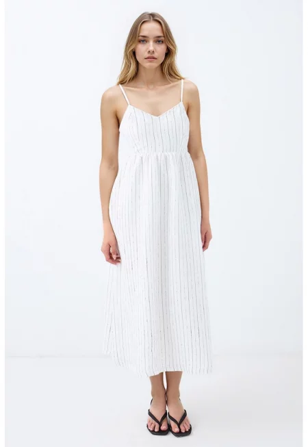 Шпиц рокля с райе