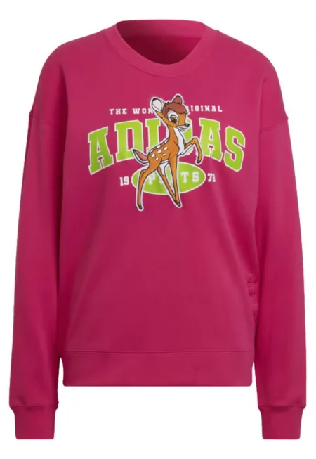 Суичър  Bambi - памук - розов