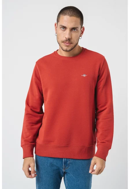 Суитшърт Shield с овално деколте