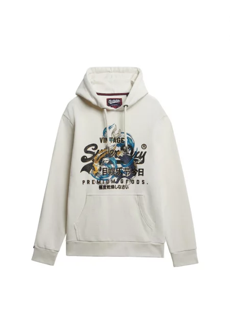 SUPERDRY - Худи с памук с графика