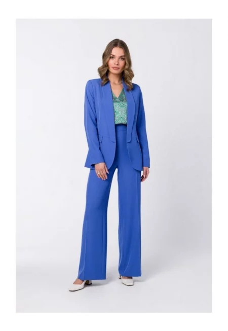 Светло син дамски блейзър Lisadamor S330 - Светлосин