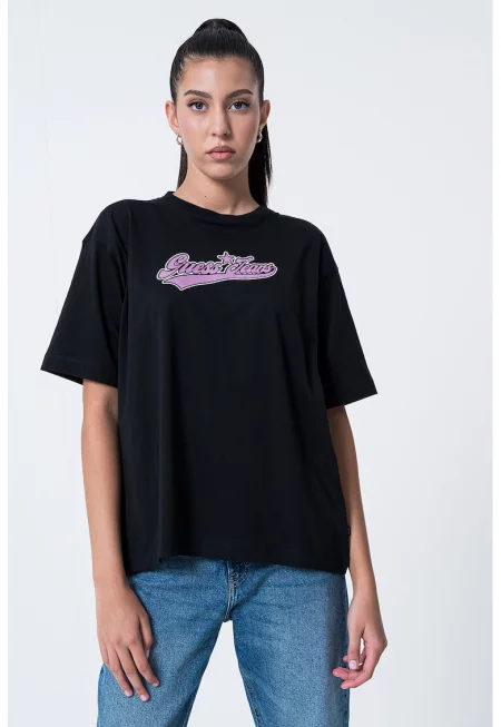 Свободна тениска с лого