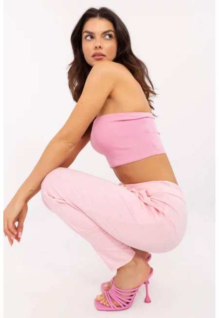 Sweatpants With Pleats