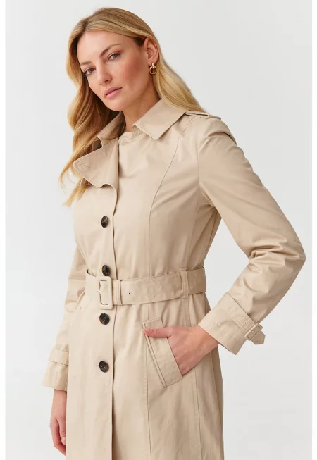 Тренч с връзка