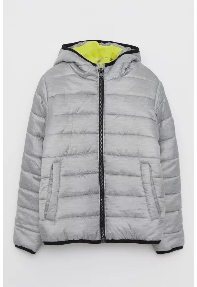 Зимно капитонирано яке с качулка