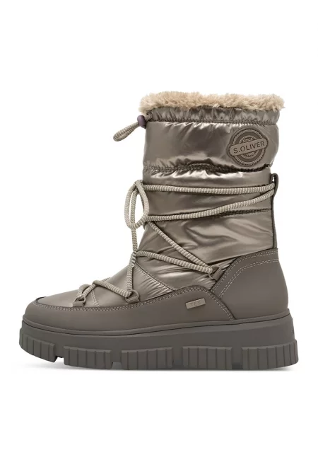 Ботуши от еко кожа с регулираща се връзка