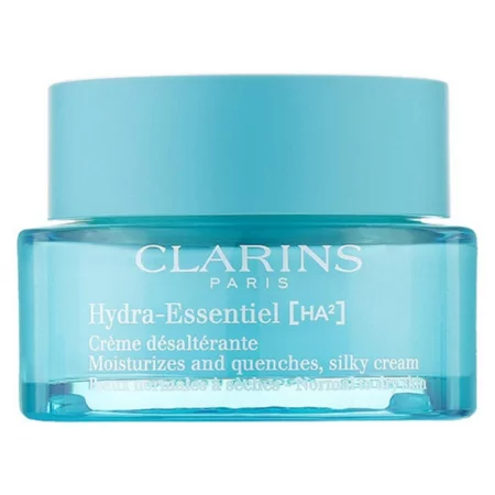 Clarins Hydra Essentiel [HA²] Silky Day Cream Овлажняващ стягащ невен крем за лице с хиалуронова киселина