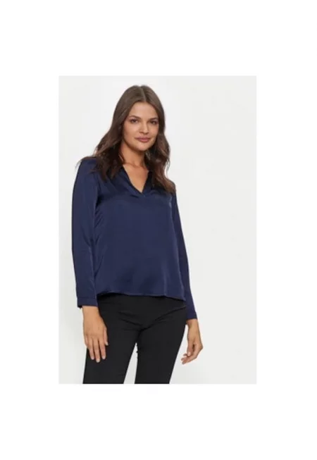 Дамска блуза  304725746 Вискоза Синя
