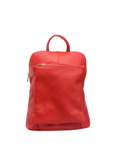Дамска раница - кожа -