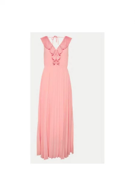 Дамска рокля -  303698683 - Полиестер - Розов