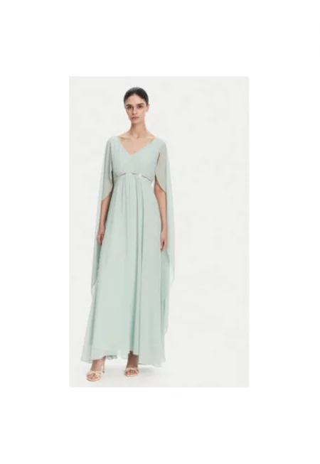 Дамска рокля  CFC0123079003 - Полиестер - Зелен