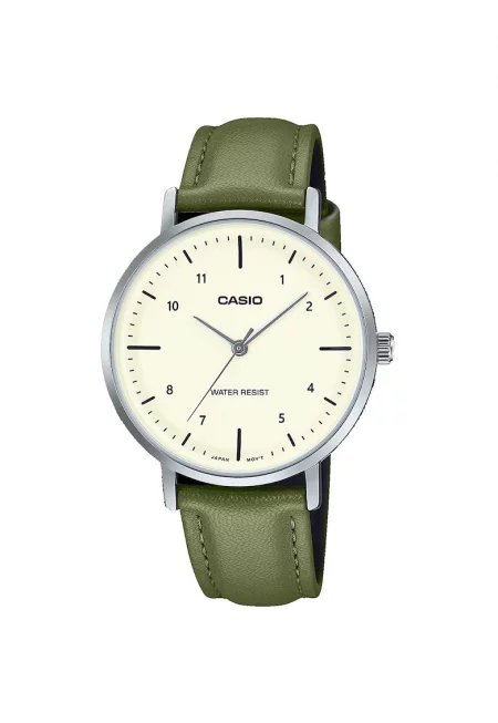 Дамски часовник  LTP-VT03L-3B - кожена каишка