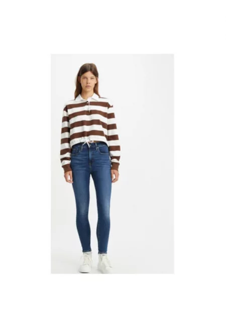 Дамски дънки  303341527 - Памук - Син