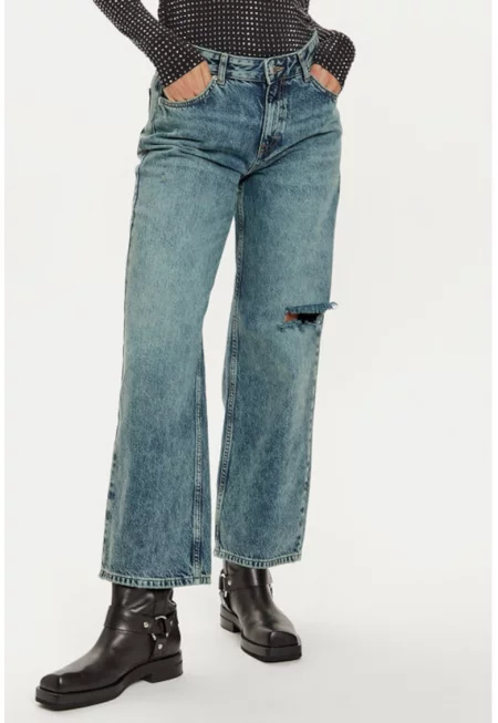 Дамски дънки -  304494321 - Памук/Памук - W29-L30 US - Сини