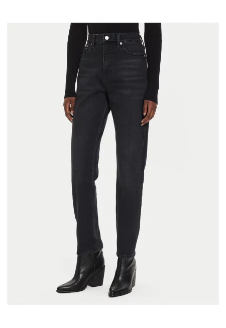 Дамски дънки  Authentic Slim Straight - черни -