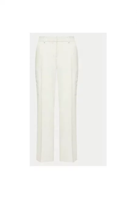 Дамски панталон -  303845193 - Полиестер - Бежов - Бежов