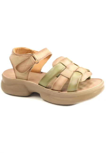 Дамски сандали 2776737 - Зелен