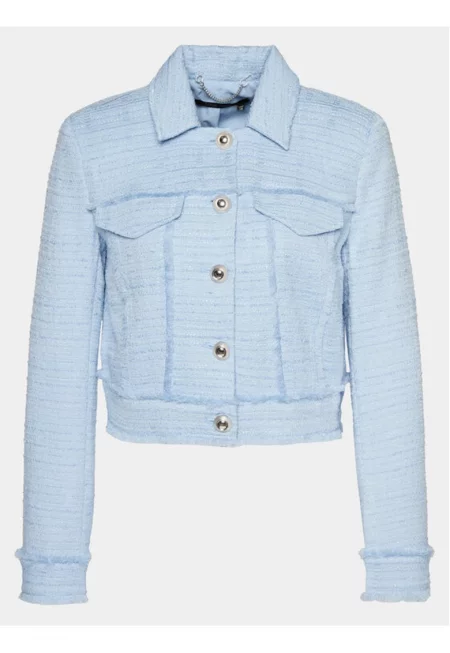 Дамско яке -  303698423 - Полиестер/Вискоза - Син