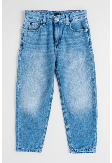 Дънки деграде със средна талия - Лавандула