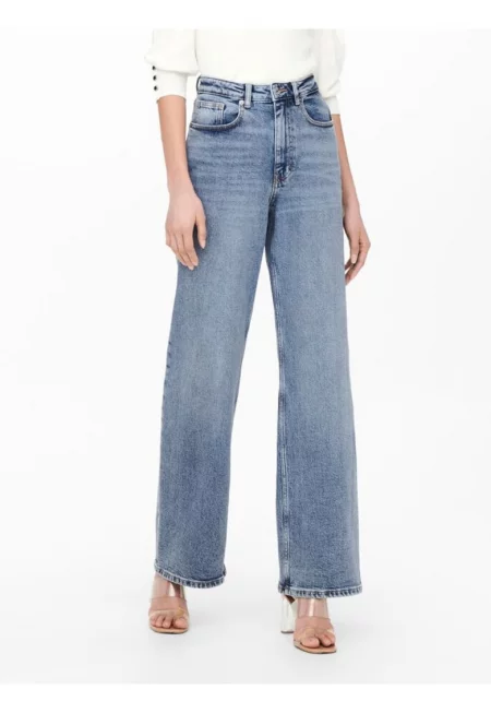 Дънки Juicy с висока талия и широк крачол