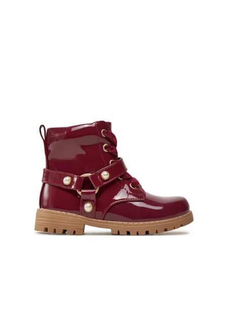 Детски боти  86183 Еко кожа Бордо