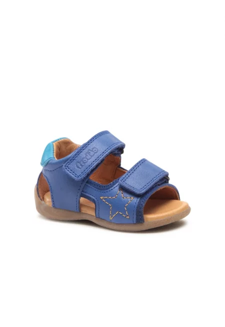Детски сандали -  302133659 - Естествена кожа - Сини