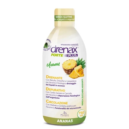 Формула срещу задръжка на течности с ананас - Дренакс - Drenax® Forte Plus – билков диуретик, 750 ml, 25 дози