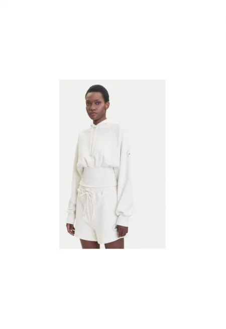 Едноцветно худи с вталена талия