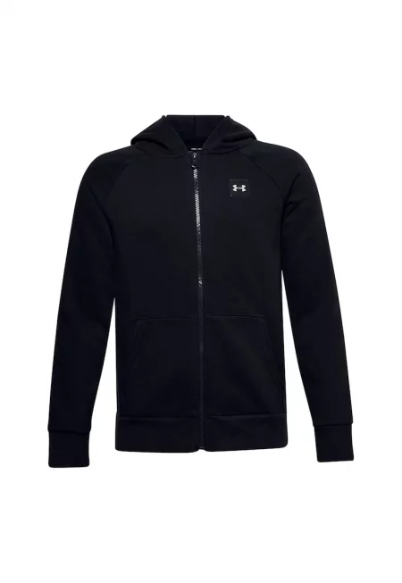 Фитнес худи Rival с ръкави реглан - Бял/Черен