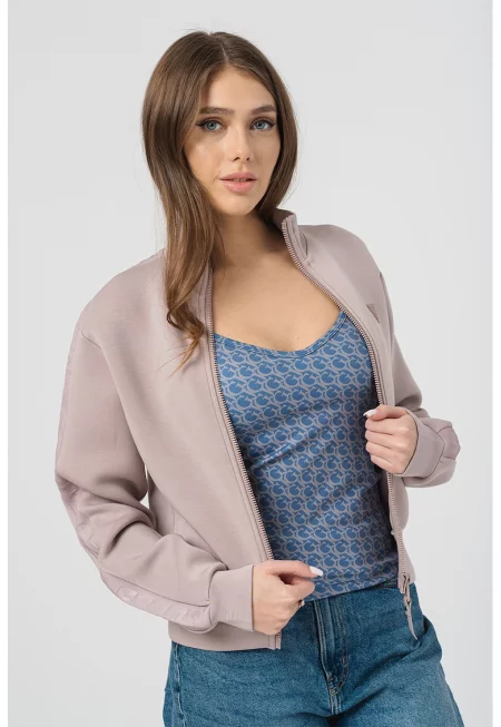 Фитнес суитшърт с цип