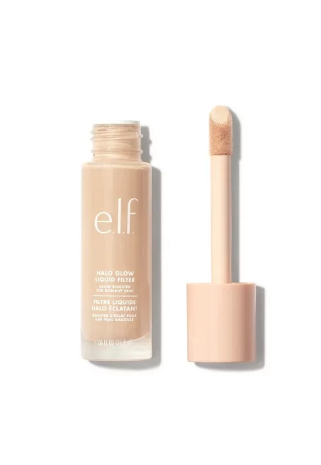 Фон дьо тен e.l.f Cosmetics - Halo Glow Liquid Filter - 1 Fair Neutral Peach - 31.5ml