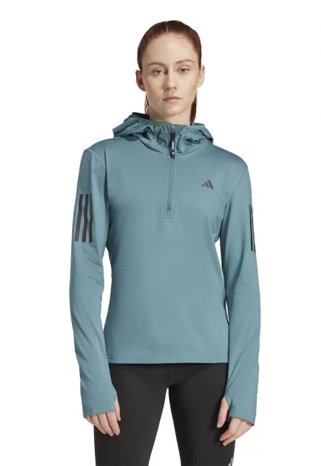 Худи за бягане с цепки за палеца