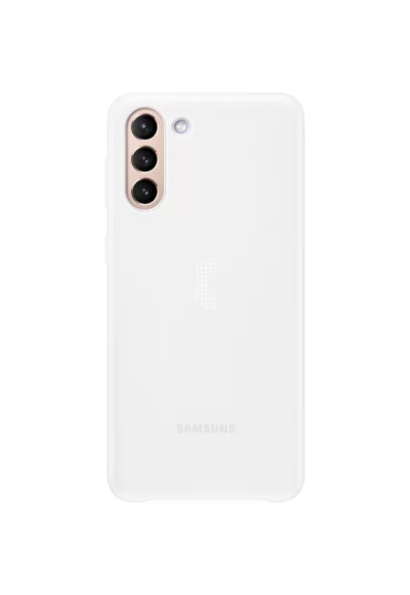 Калъф  Smart LED Cover за Galaxy S21 Plus - White