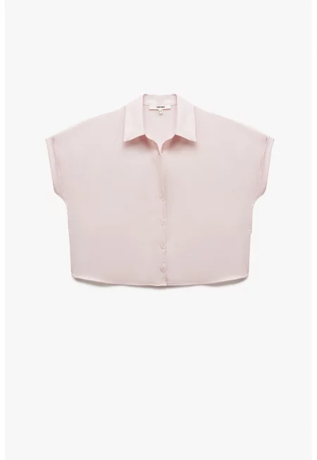 Къса сатинирана риза