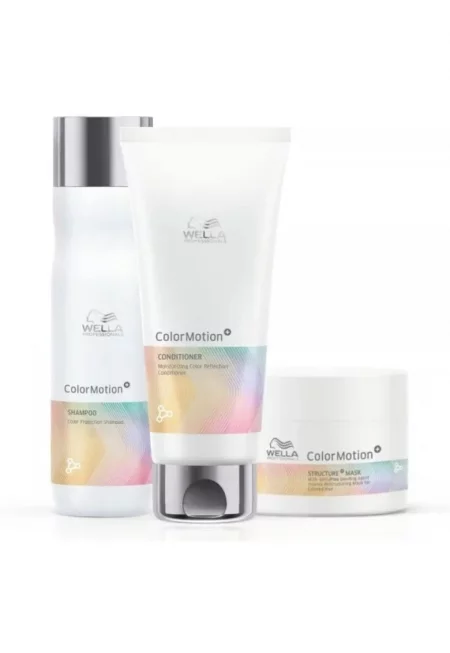 Комплект за боядисана коса  ColorMotion - Шампоан 250 мл - Балсам 200 мл - Маска 150 мл