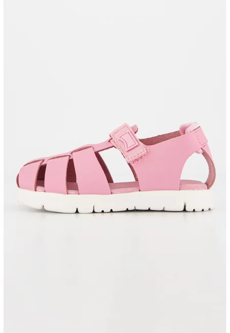 Кожени сандали Oruga 737 Fisherman - Пастелнорозов