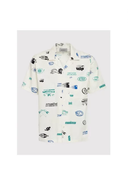 Мъжка риза -  300979754 - Памук - Бежов