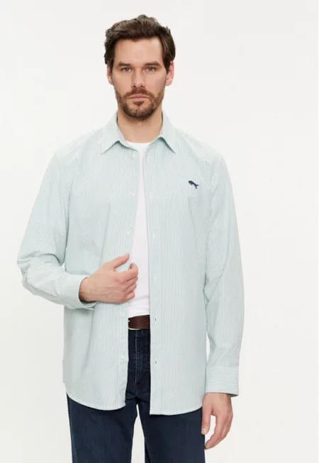 Мъжка риза -  303594121 - Памук - Многоцветен - Многоцветен