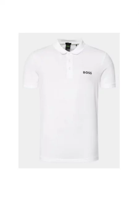 Мъжка тениска -  303676926 - Памук/Полиестер - 2XL INTL - Бяла